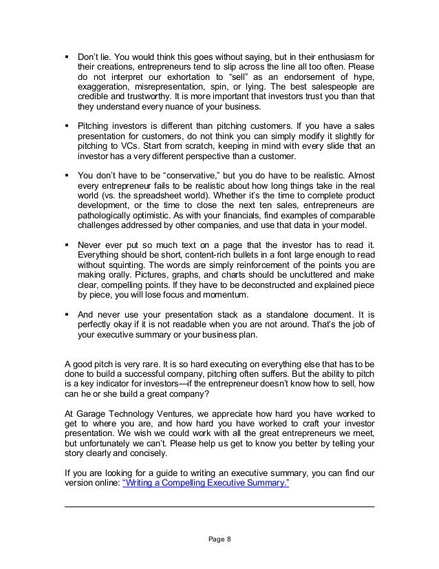 rfp executive summary example executive summary example